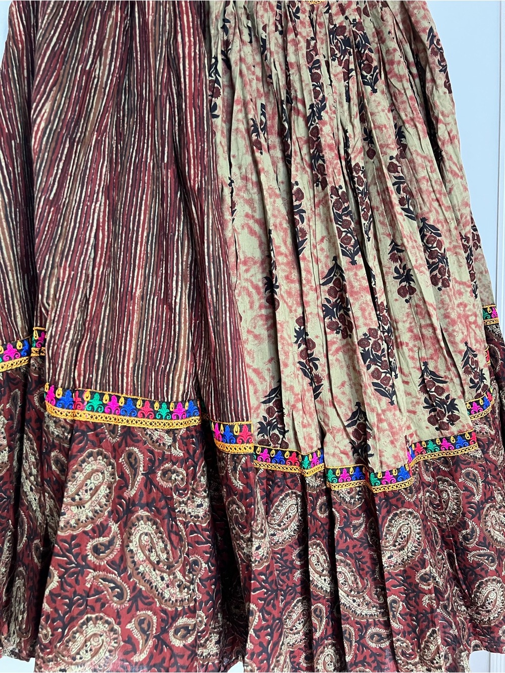 Navratri Chaniya Choli with 10 meters of flare.
